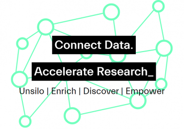 LD Connect tagline on black with green interlinked network