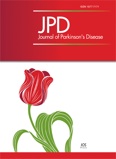 red cover of Journal of Parkinson's Disease